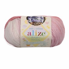 Пряжа Alize Baby Wool Batik 3565, уп.10шт