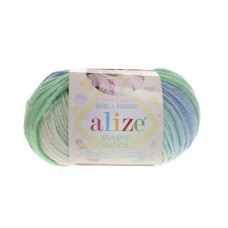 Пряжа Alize Baby Wool Batik 4389, уп.10шт