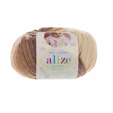Пряжа Alize Baby Wool Batik 3050, уп.10шт