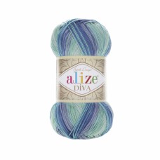 Пряжа Alize Diva Batik 1767 - 350м/100г