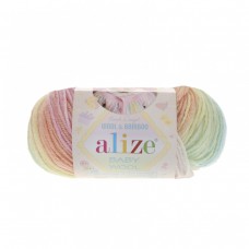 Пряжа Alize Baby Wool Batik 3563 - 175м/50г