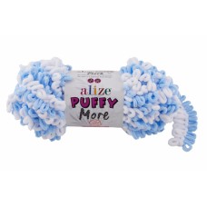 Пряжа Alize Puffy More 6266 - 11м/150г