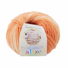 Пряжа Alize Baby Wool Batik 7720, уп.10шт