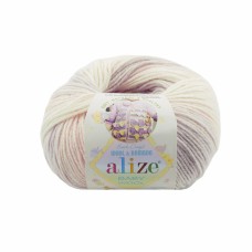 Пряжа Alize Baby Wool Batik 6554 - 175м/50г