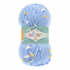 Пряжа Alize Baby Flower 5435 - 210м/100г