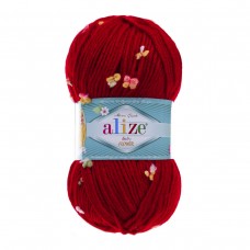 Пряжа Alize Baby Flower 5439 - 210м/100г