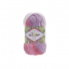 Пряжа Alize Miss Batik 3705 - 280м/50г
