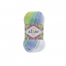 Пряжа Alize Miss Batik 3713 - 280м/50г