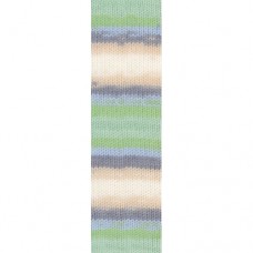 Пряжа Alize Sekerim Bebe Batik 6538 - 350м/100г