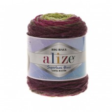 Пряжа Alize Superlana Maxi Long Batik 6778 - 250м/250г