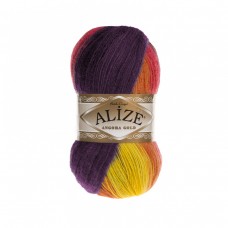 Пряжа Alize Angora Gold Batik 6834 - 550м/100г