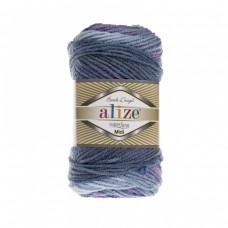 Пряжа Alize Superlana Midi Batik 3299 - 170м/100г