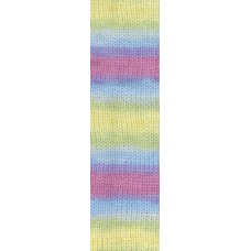 Пряжа Alize Burcum Batik 3908 - 210м/100г