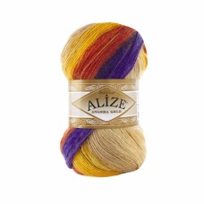 Пряжа Alize Angora Gold Batik 6272 - 550м/100г