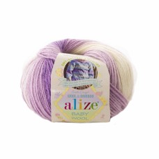 Пряжа Alize Baby Wool Batik 7254 - 175м/50г