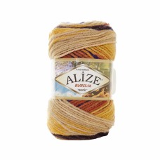 Пряжа Alize Burcum Batik 6272 - 210м/100г