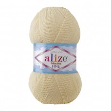 Пряжа Alize Cotton Gold Fine 01 - 660м/100г