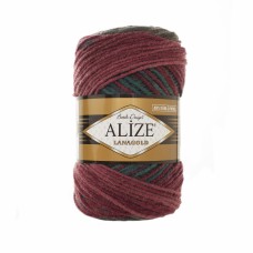 Пряжа Alize Lanagold Batik 6271 - 240м/100г