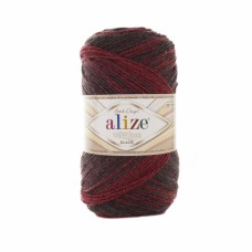 Пряжа Alize Superlana Klasik Batik 6144 - 280м/100г