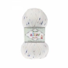 Пряжа Alize Baby Best Mini Colors 6842 - 240м/100г