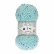 Пряжа Alize Baby Best Mini Colors 6946 - 240м/100г