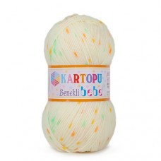 Пряжа Kartopu Benekli Bebe 214 - 300м/100г
