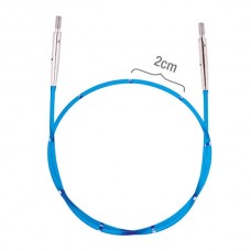 Тросик для съемных спиц Knitpro Smartstix длина 60см, синий (42173)