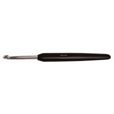 Крючок вязальный Knitpro Basix Aluminum 7мм белый с ручкой (30888)