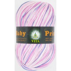 Пряжа Vita Baby Print 4891 - 400м/100г