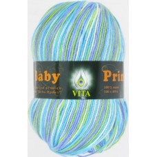 Пряжа Vita Baby Print 4894 - 400м/100г
