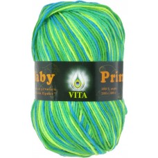 Пряжа Vita Baby Print 4895 - 400м/100г