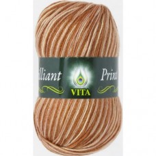 Пряжа Vita Brilliant Print 2614 - 380м/100г