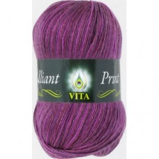 Пряжа Vita Brilliant Print 2615 - 380м/100г