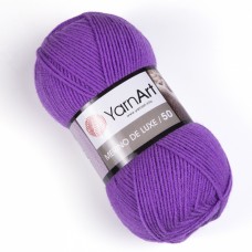 Пряжа Yarnart Merino De Luxe 50 9561 - 280м/100г