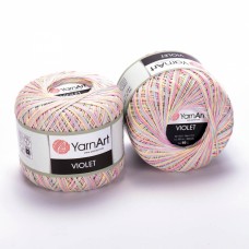 Пряжа Yarnart Violet Melange 3194 - 282м/50г