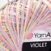 Пряжа Yarnart Violet Melange 3194 - 282м/50г