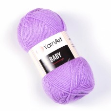Пряжа Yarnart Baby 9560 - 150м/50г