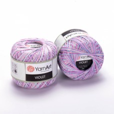 Пряжа Yarnart Violet Melange 3053 - 282м/50г