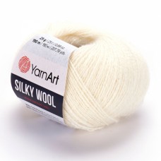 Пряжа Yarnart Silky Wool 330 - 190м/25г
