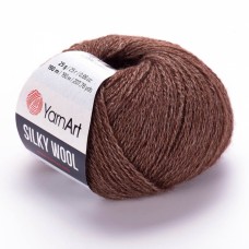 Пряжа Yarnart Silky Wool 336 - 190м/25г