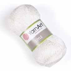 Пряжа Yarnart Style 652 - 185м/50г