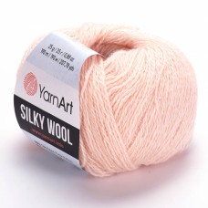 Пряжа Yarnart Silky Wool 341 - 190м/25г