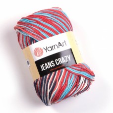 Пряжа Yarnart Jeans Crazy 7208 - 160м/50г