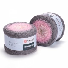 Пряжа Yarnart Flowers Merino 544 - 590м/225г