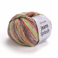 Пряжа Yarnart Jeans Splash 955, уп.10шт