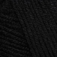 Пряжа Yarnart Baby 585 Black - 150м/50г