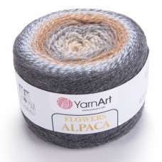 Пряжа Yarnart Flowers Alpaca 440 - 940м/250г