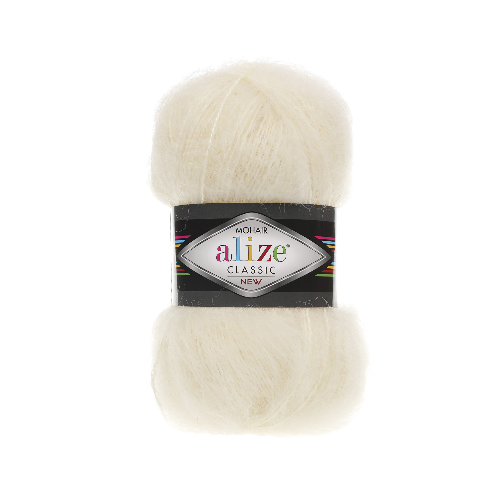 Alize Mohair Classic New 01 Alize Mohair Classic New 01