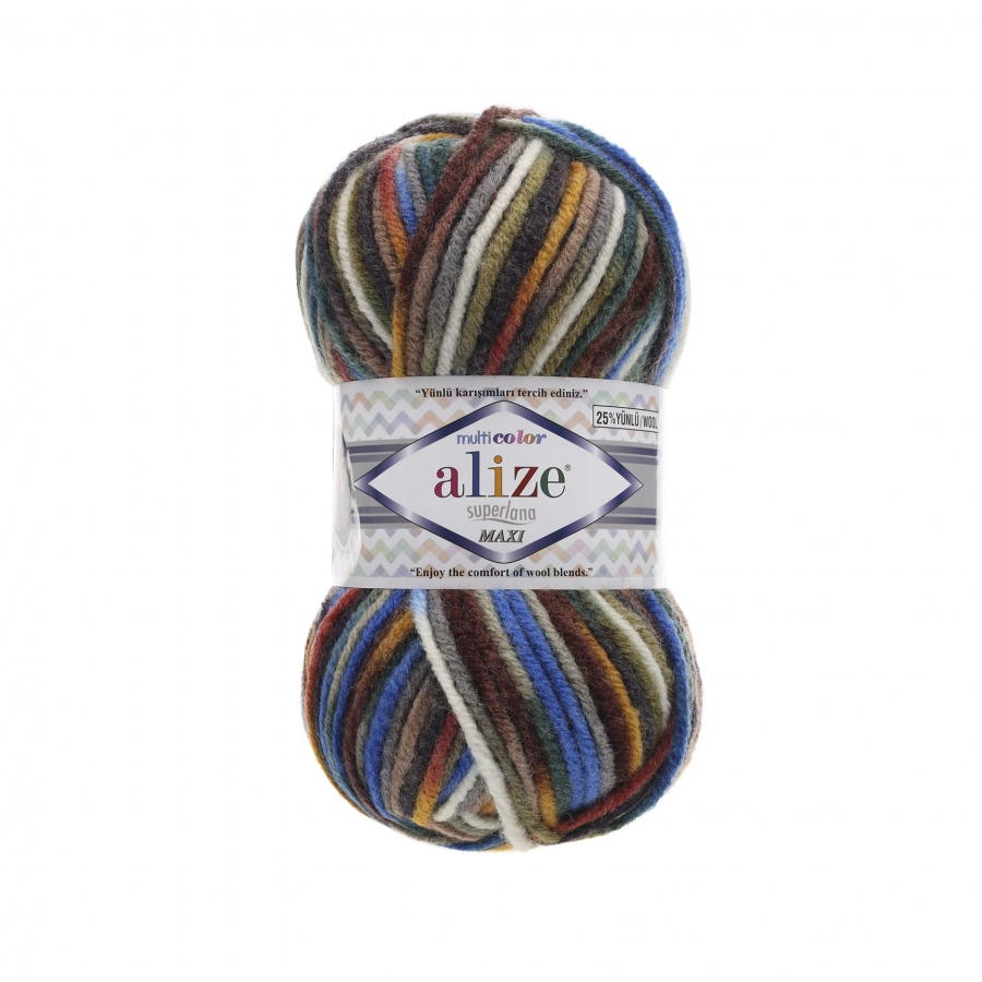 Alize Superlana Maxi Multicolor Alize Superlana Maxi Multicolor