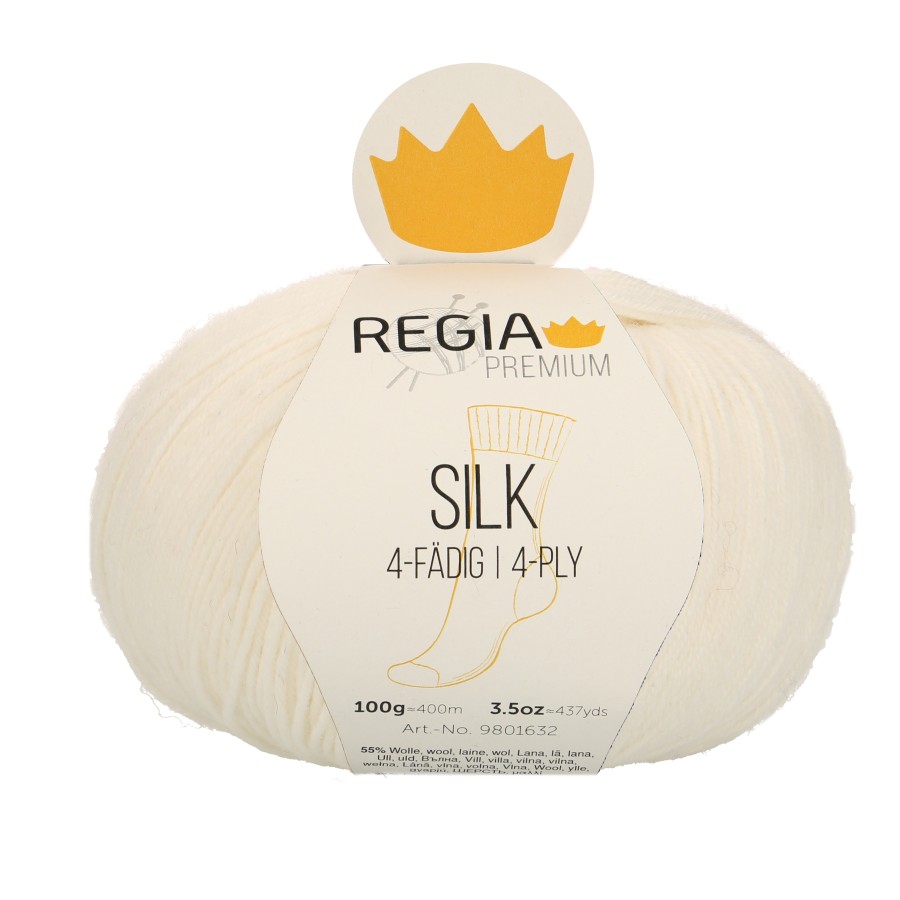 Schachenmayr Regia Premium Silk 4-ply 100g Schachenmayr Regia Premium Silk 4-ply 100g